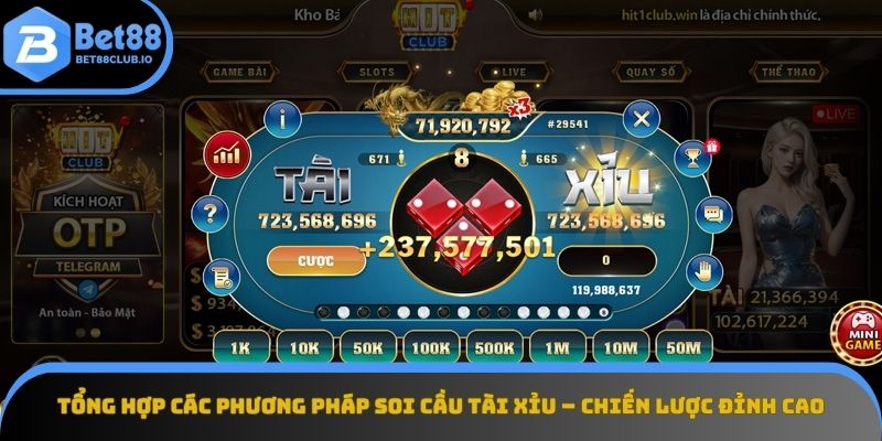 Tổng hợp các phương pháp soi cầu Tài Xỉu